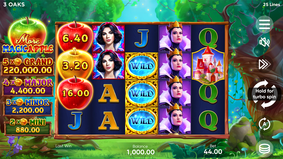  Magic Apple Hold and Win
